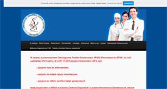 Desktop Screenshot of genetyka.com